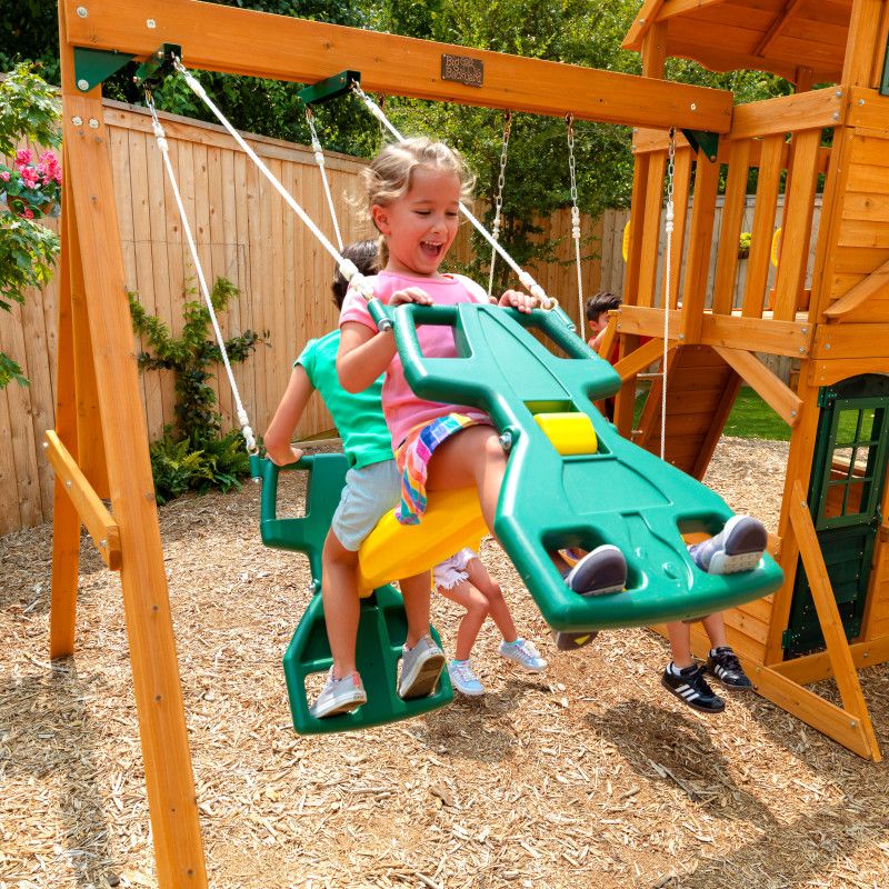 Buy Kidkraft Ashberry Wooden Swing Playground Sets | Yallatoys.com
