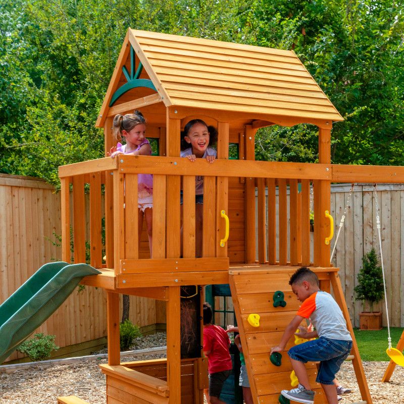 Buy Kidkraft Ashberry Wooden Swing Playground Sets | Yallatoys.com