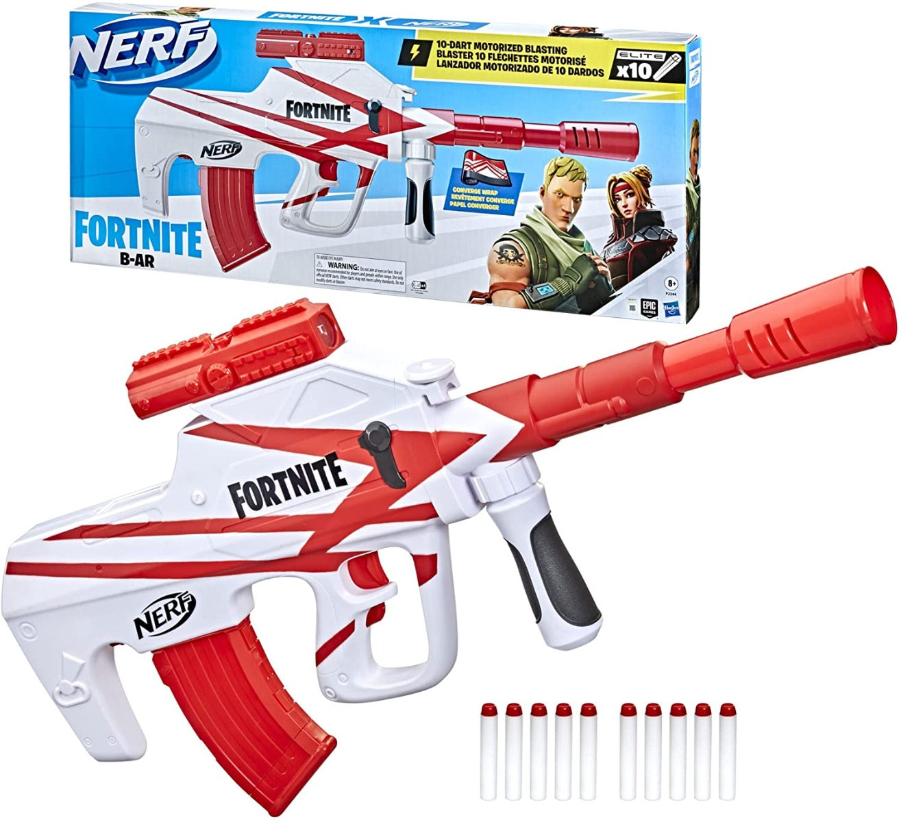Buy Nerf Fortnite B AR Motorized Dart Blaster | Yallatoys.com