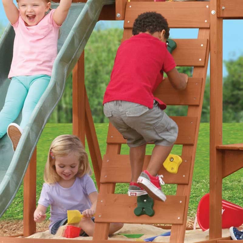 Buy Kidkraft Springfield II Wooden Swing Playground Set | Yallatoys.com