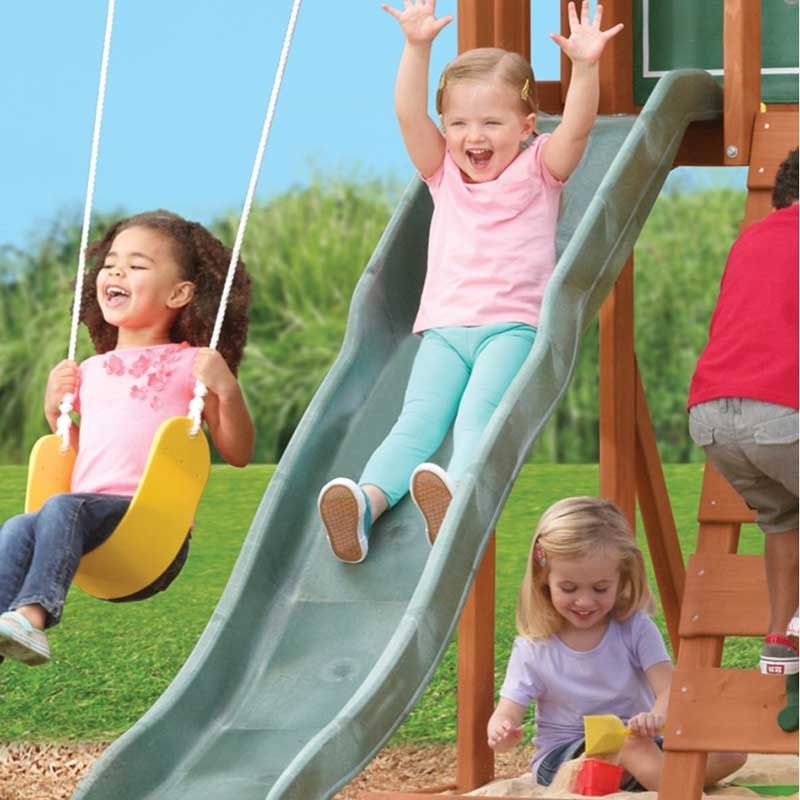 Buy Kidkraft Springfield II Wooden Swing Playground Set | Yallatoys.com