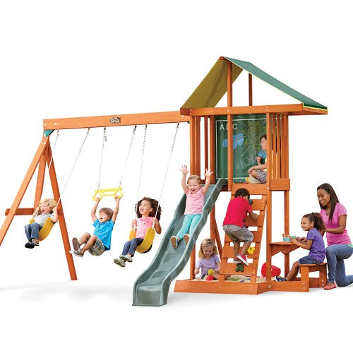Buy Kidkraft Springfield II Wooden Swing Playground Set | Yallatoys.com
