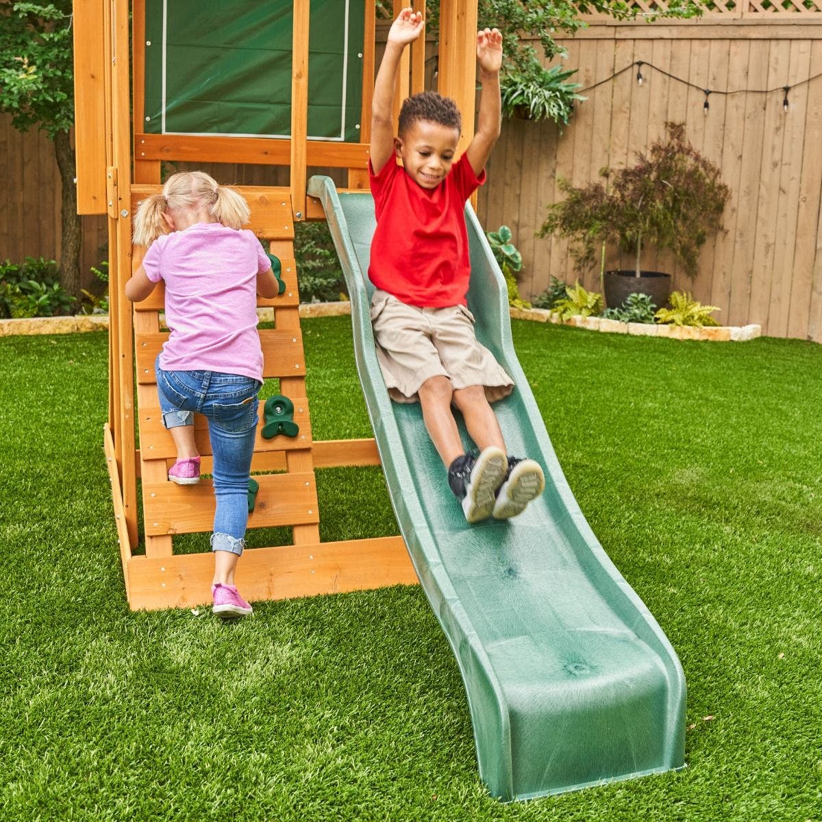 Buy Kidkraft Appleton Wooden Swing Playground Playset | Yallatoys.com