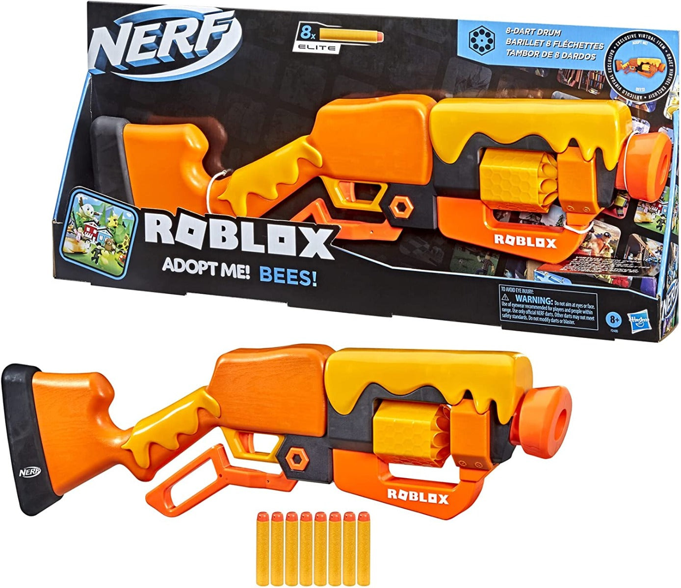 Buy Nerf Roblox Adopt Me Bees Lever Action Blaster | Yallatoys.com