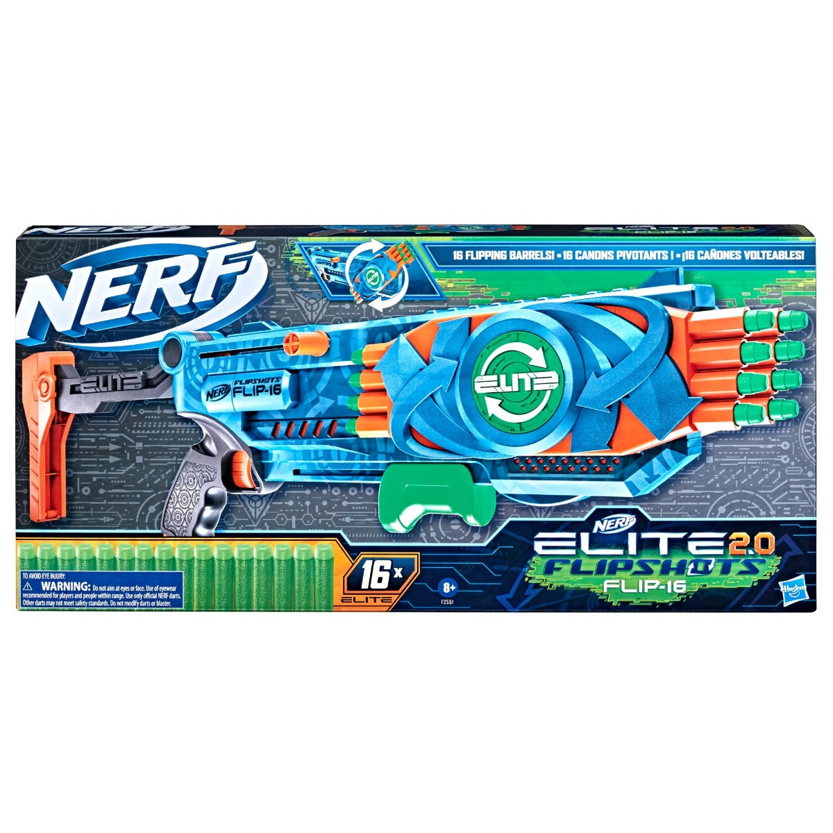 Buy Nerf Elite 2.0 Flipshots Flip 16 Blaster | Yallatoys.com