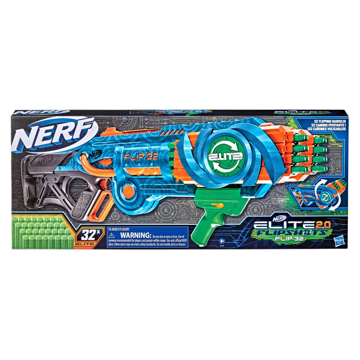 Buy Nerf Elite 2.0 Flipshots Flip 32 Blaster | Yallatoys.com