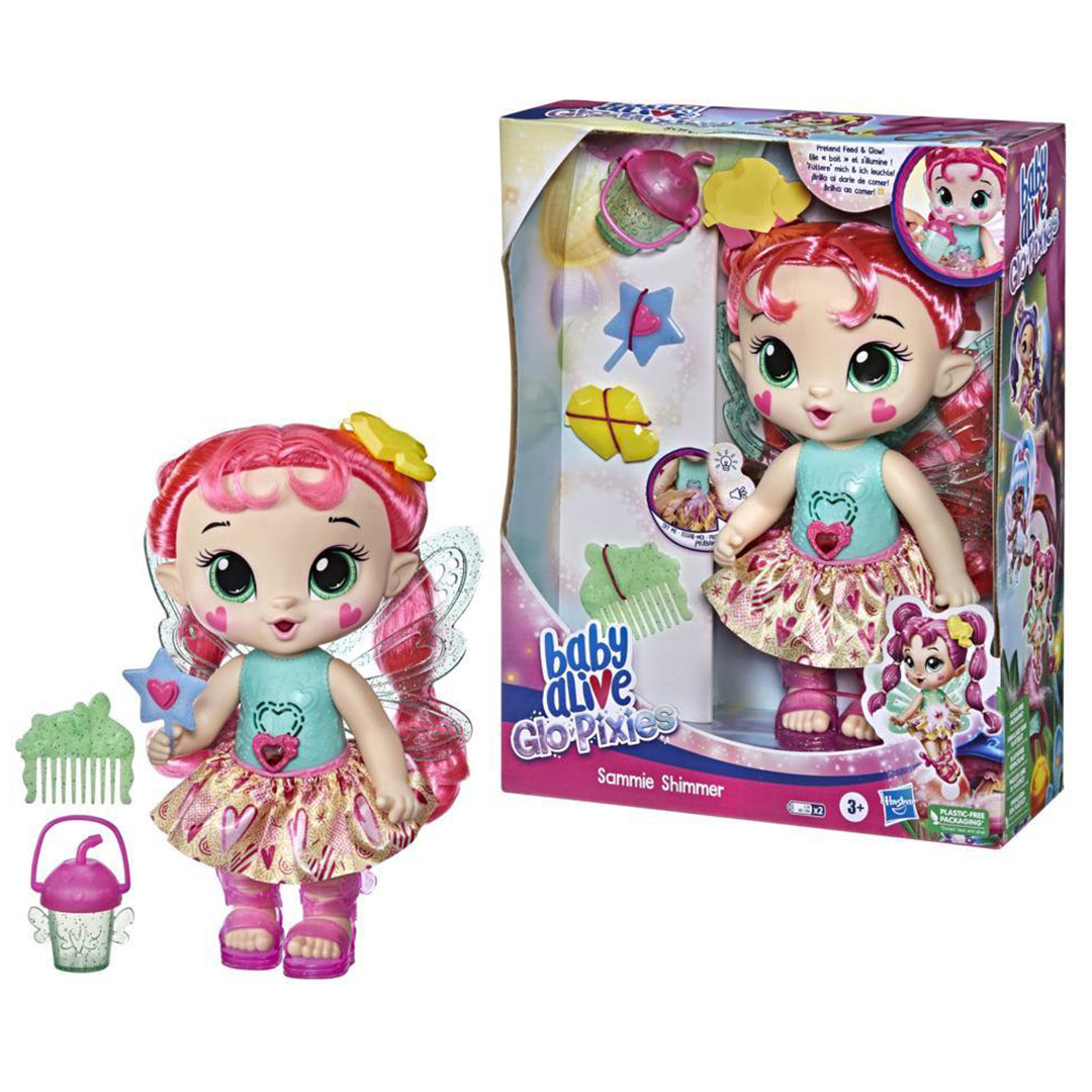 Buy Baby Alive GloPixies Doll Sammie Shimmer | Yallatoys.com