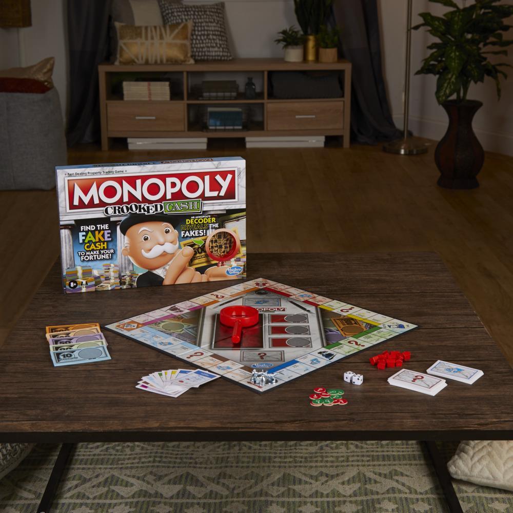 Buy Monopoly Crooked Cash Board Game | Yallatoys.com