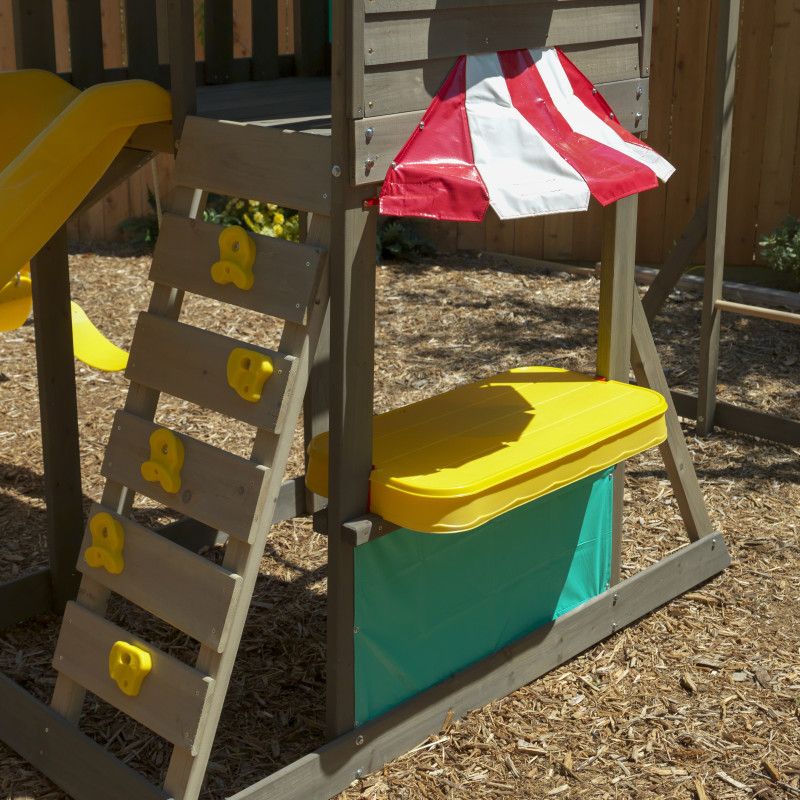 Buy Kidkraft Hampton Wooden Swing Playground Sets | Yallatoys.com