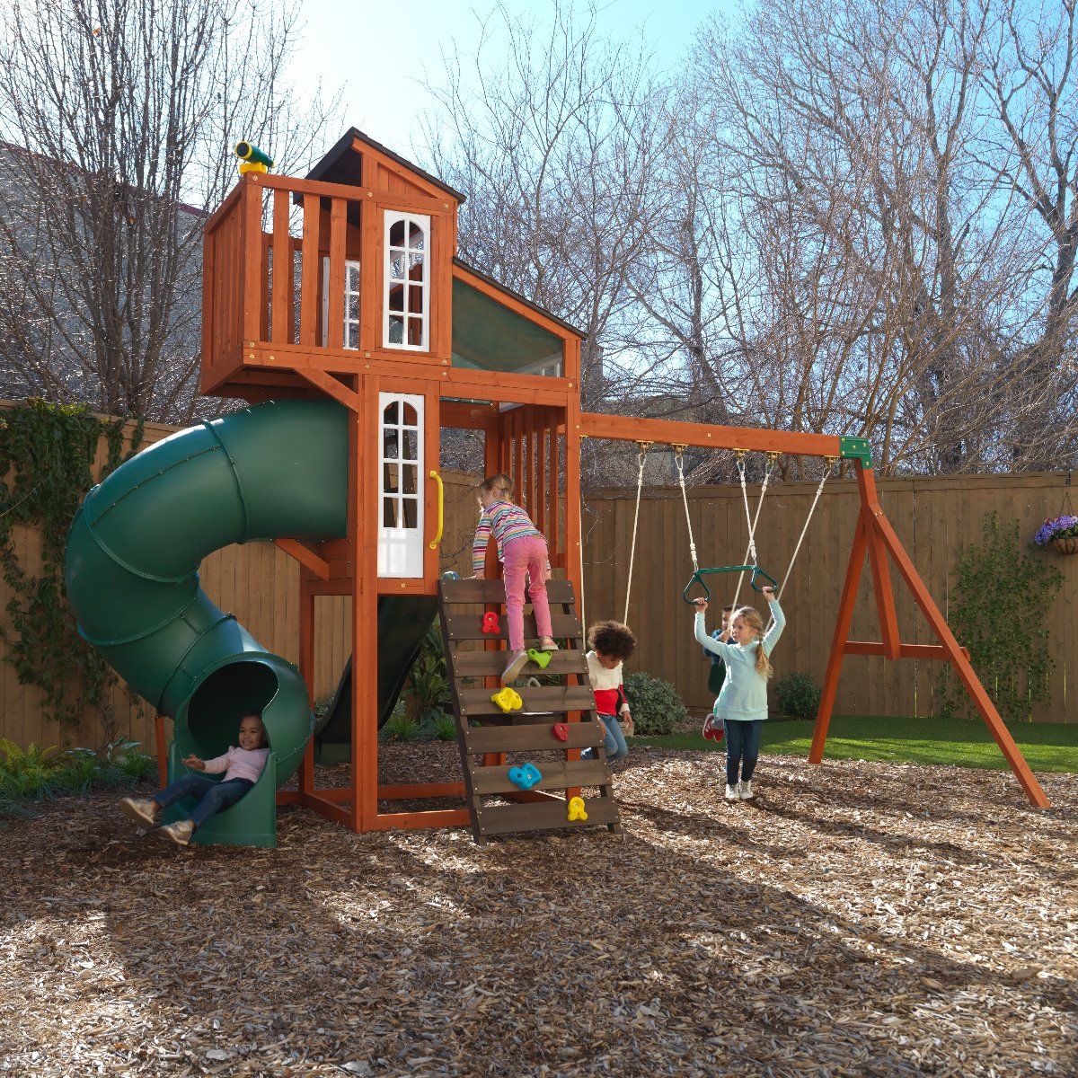 Buy Kidkraft Austin Playground Swing Set | Yallatoys.com