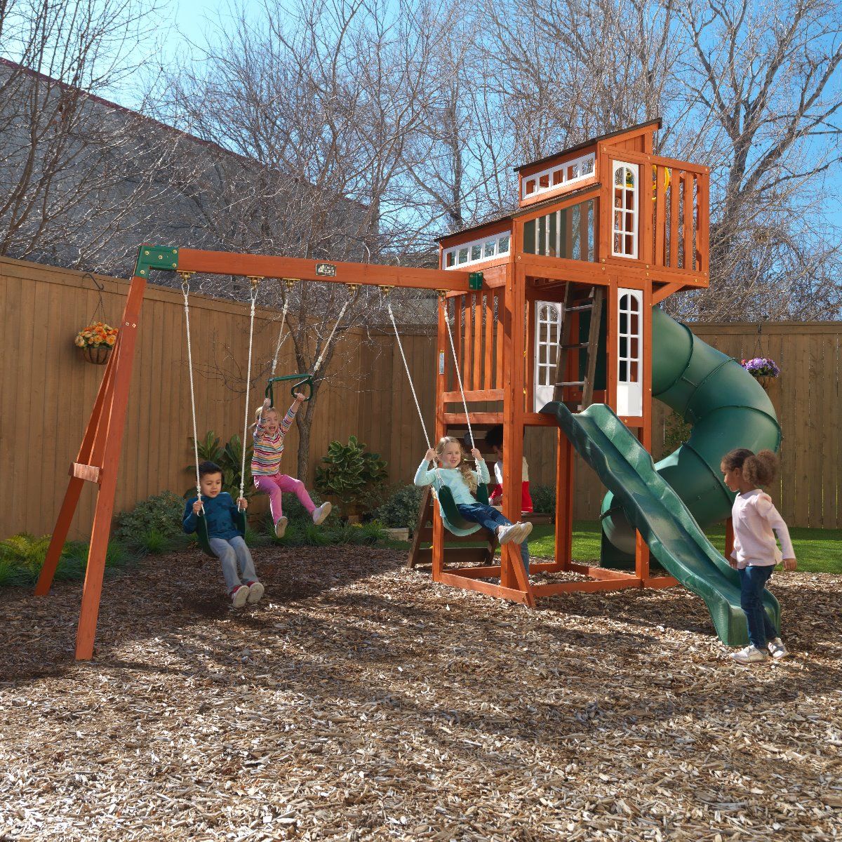 Buy Kidkraft Austin Playground Swing Set | Yallatoys.com