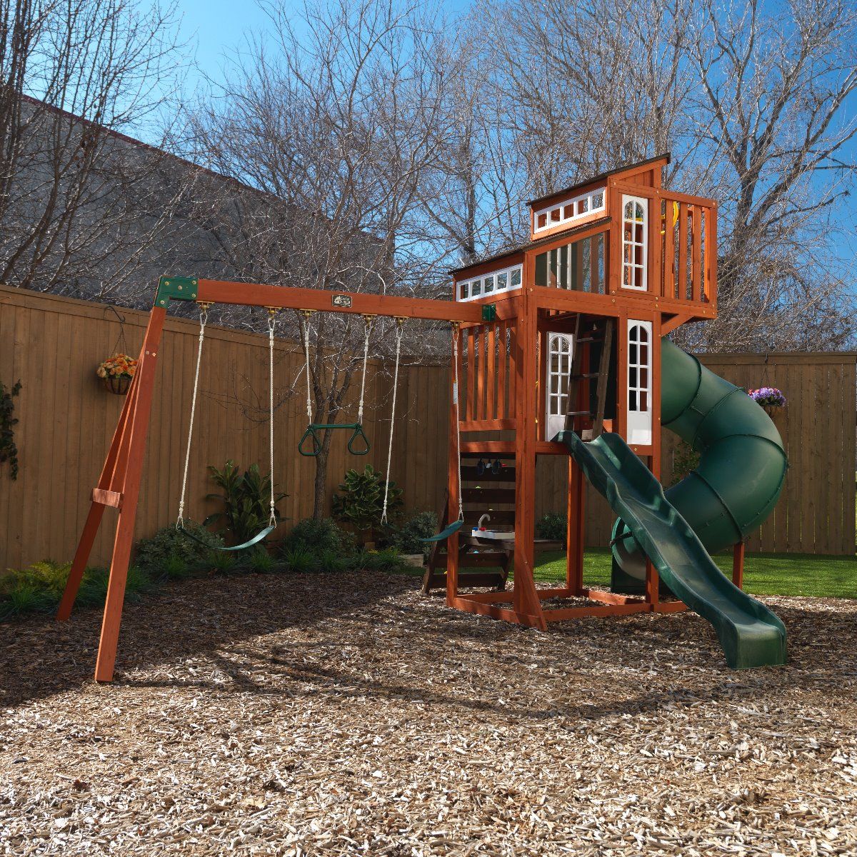 Buy Kidkraft Austin Playground Swing Set | Yallatoys.com