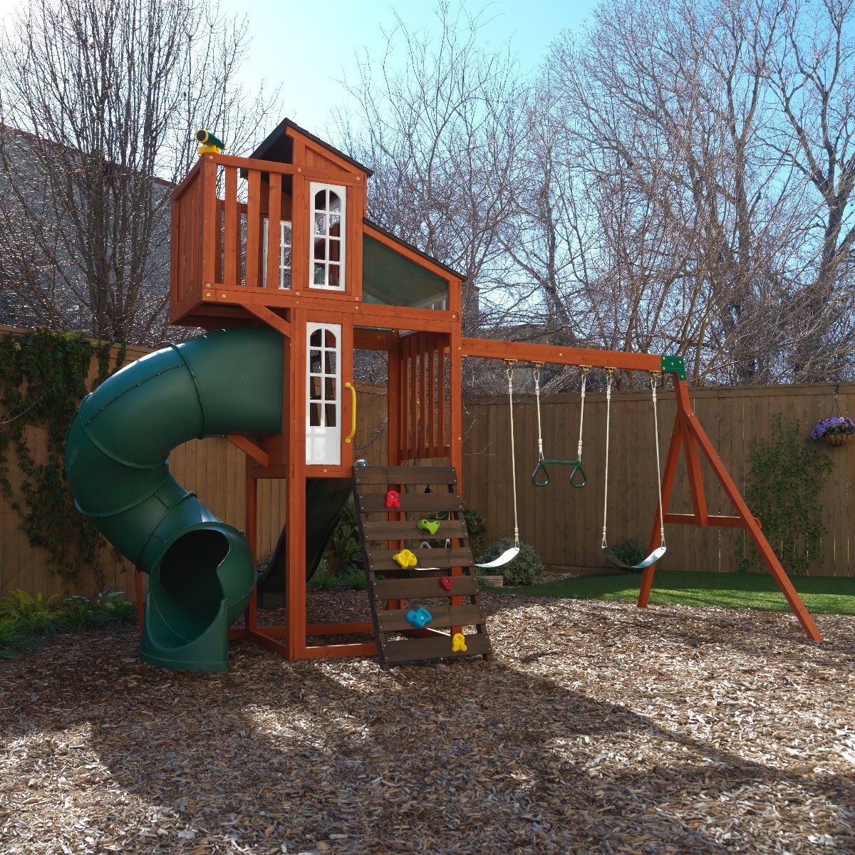 Buy Kidkraft Austin Playground Swing Set | Yallatoys.com