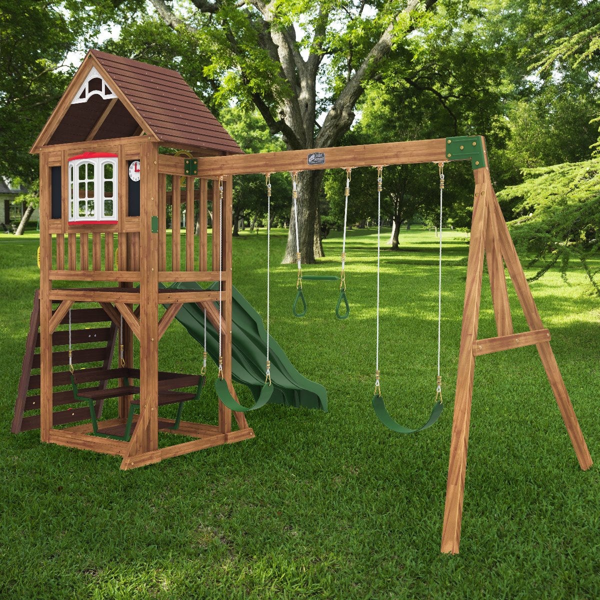Buy Kidkraft Lindale Swing Playground Set | Yallatoys.com