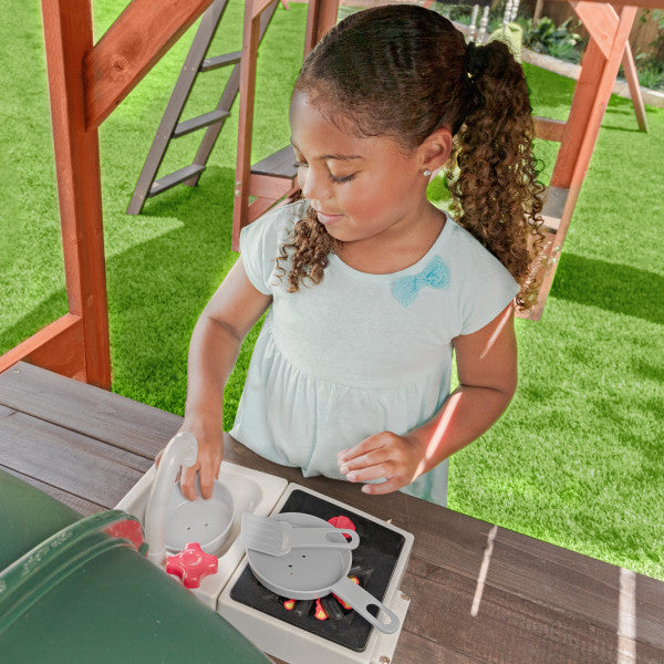 Buy Kidkraft Boulder Bluff 2 in 1 Wooden Playground Sets | Yallatoys.com