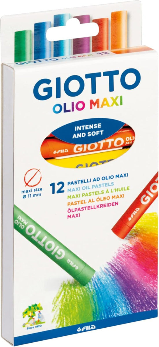Buy Giotto Olio Fine Oil Pastel Jumbo Set Of 12pcs | Yallatoys.com