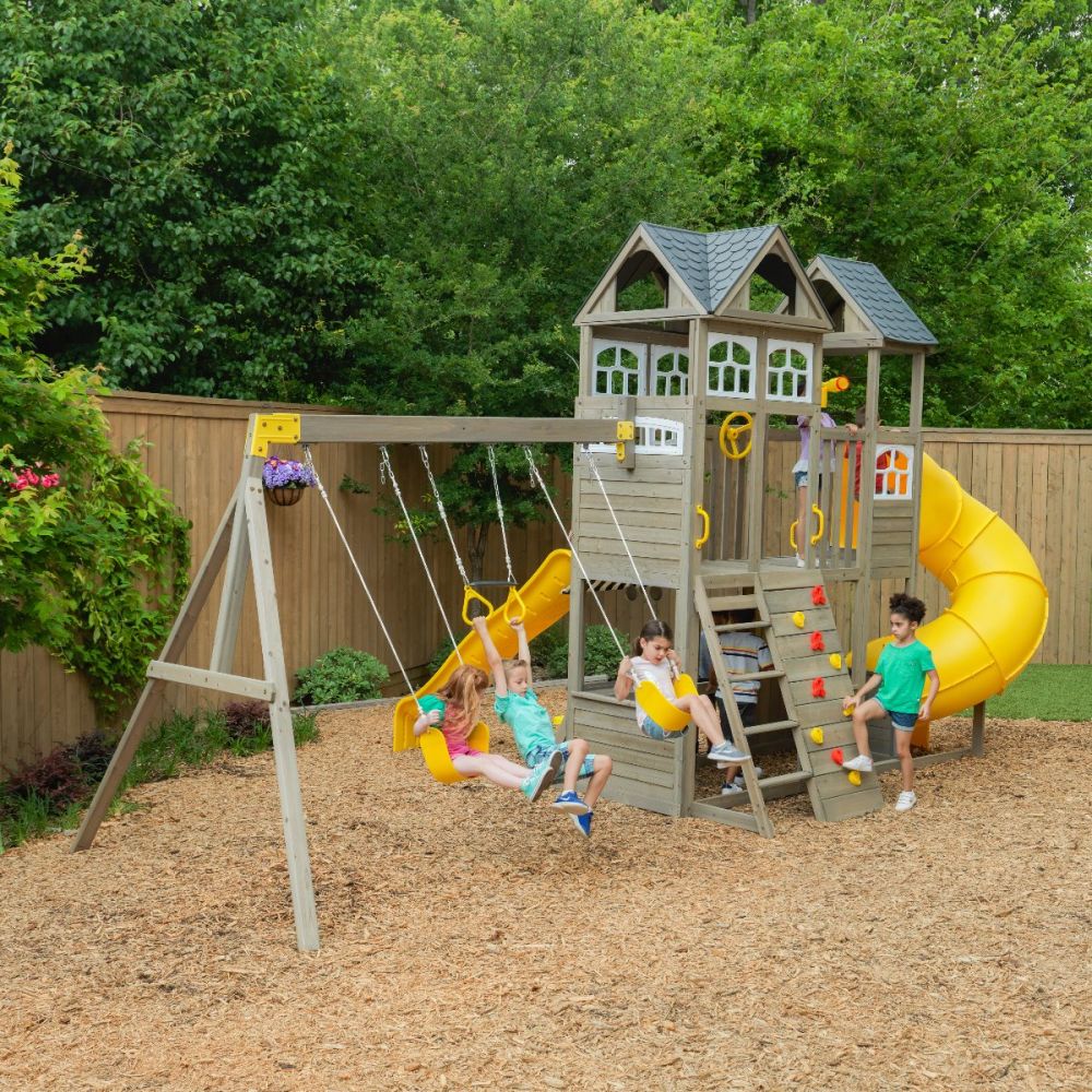 Buy KidKraft Devonshire Elite Swing Playground Set | Yallatoys.com