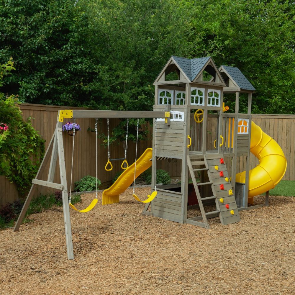 Buy KidKraft Devonshire Elite Swing Playground Set | Yallatoys.com