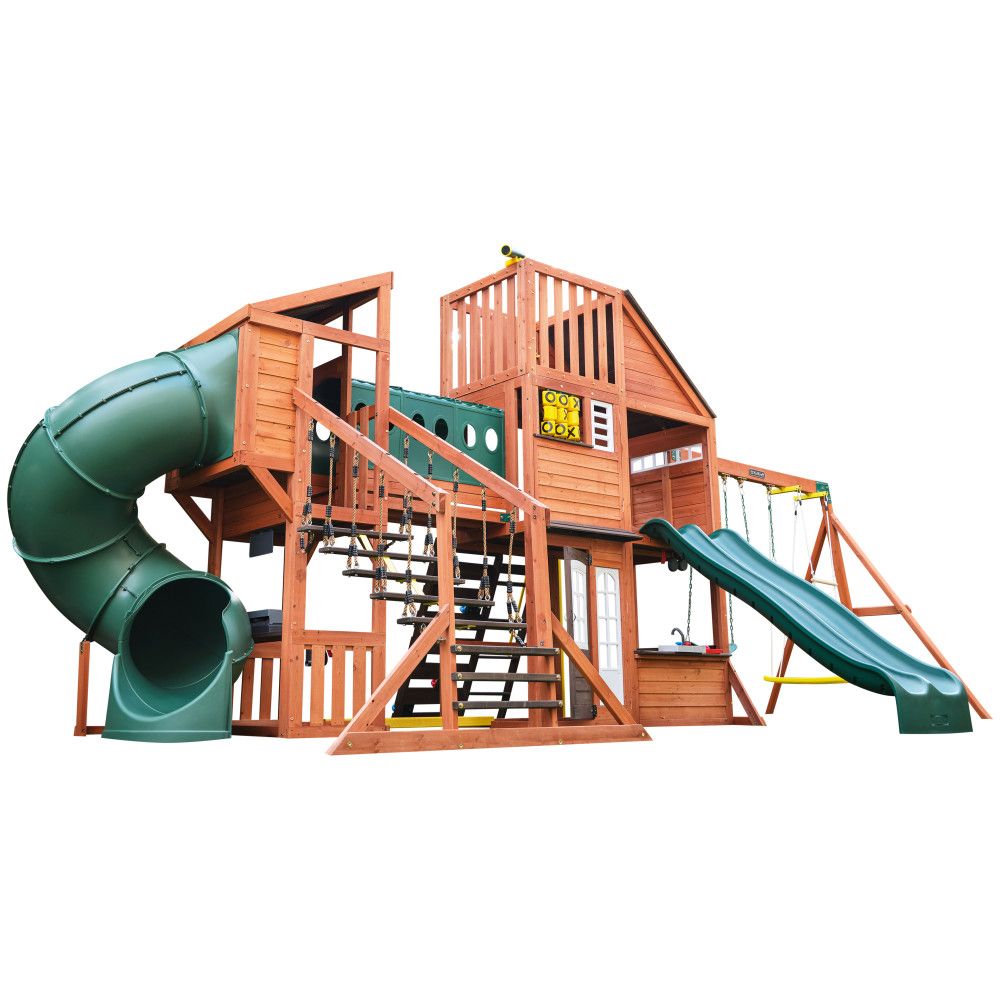 Buy Kidkraft Odyssey Playground Swing Playset | Yallatoys.com