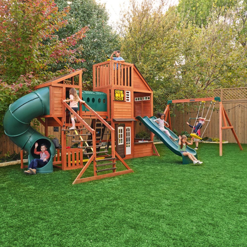 Buy Kidkraft Odyssey Playground Swing Playset | Yallatoys.com