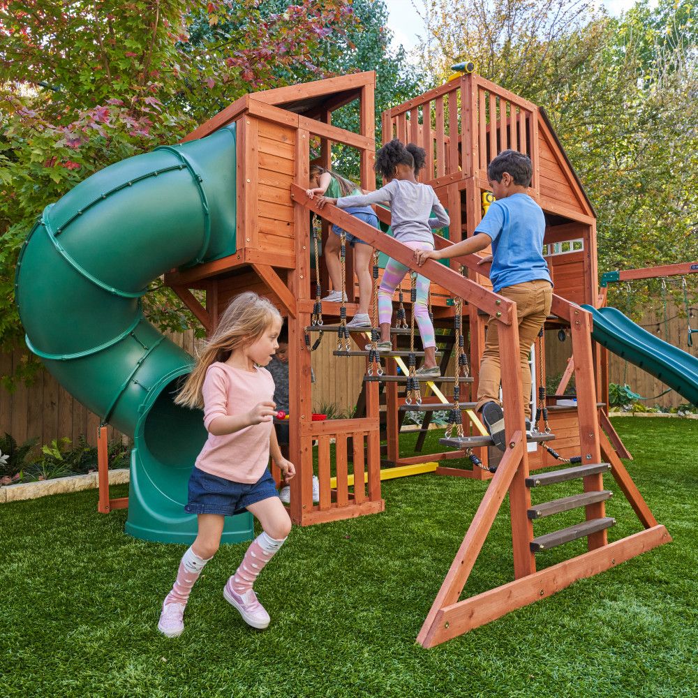 Buy Kidkraft Odyssey Playground Swing Playset | Yallatoys.com