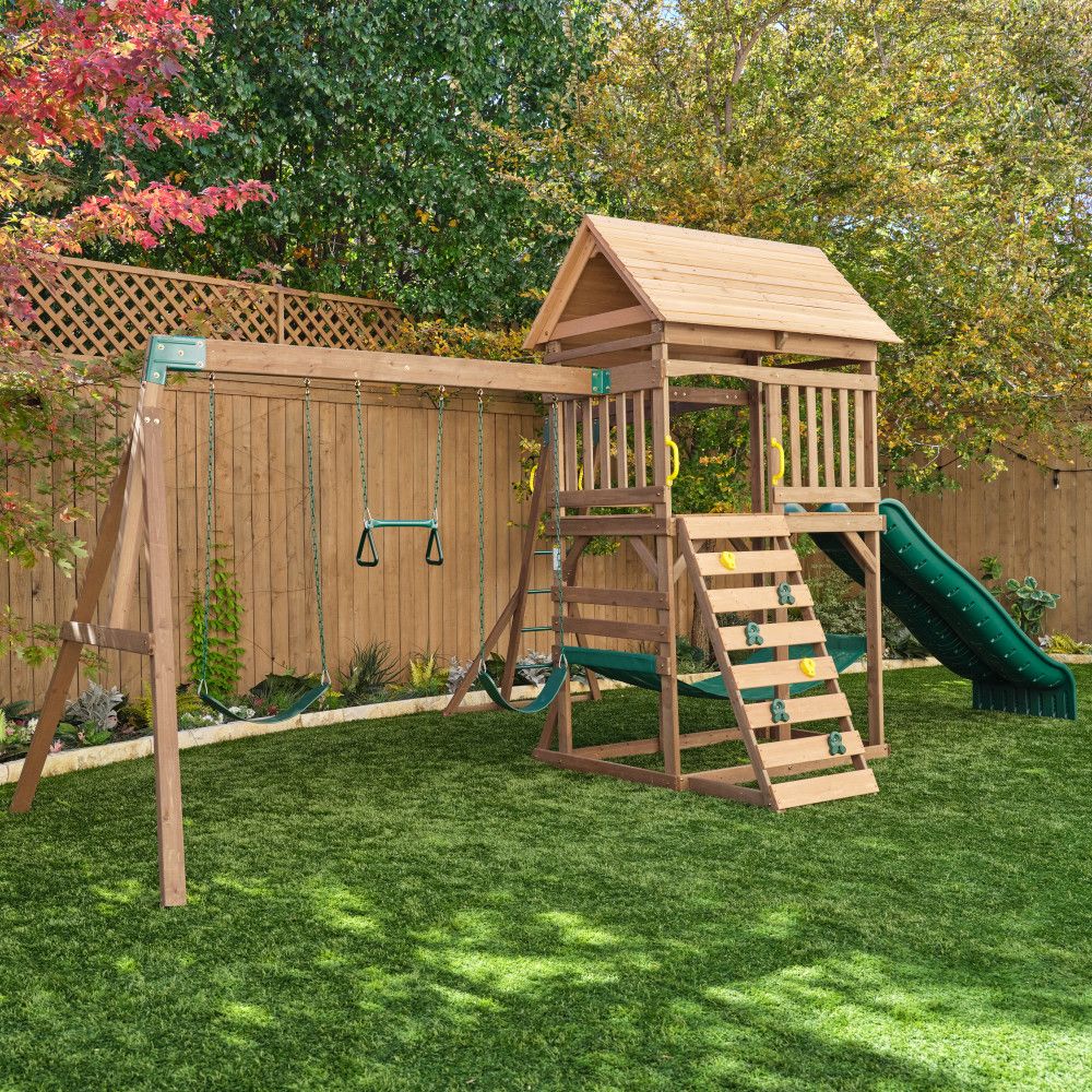 Buy Kidkraft Spacious Skies Playground 5 in 1 Swing Set | Yallatoys.com