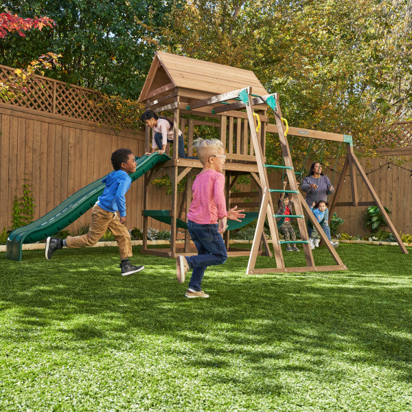 Buy Kidkraft Spacious Skies Playground 5 in 1 Swing Set | Yallatoys.com