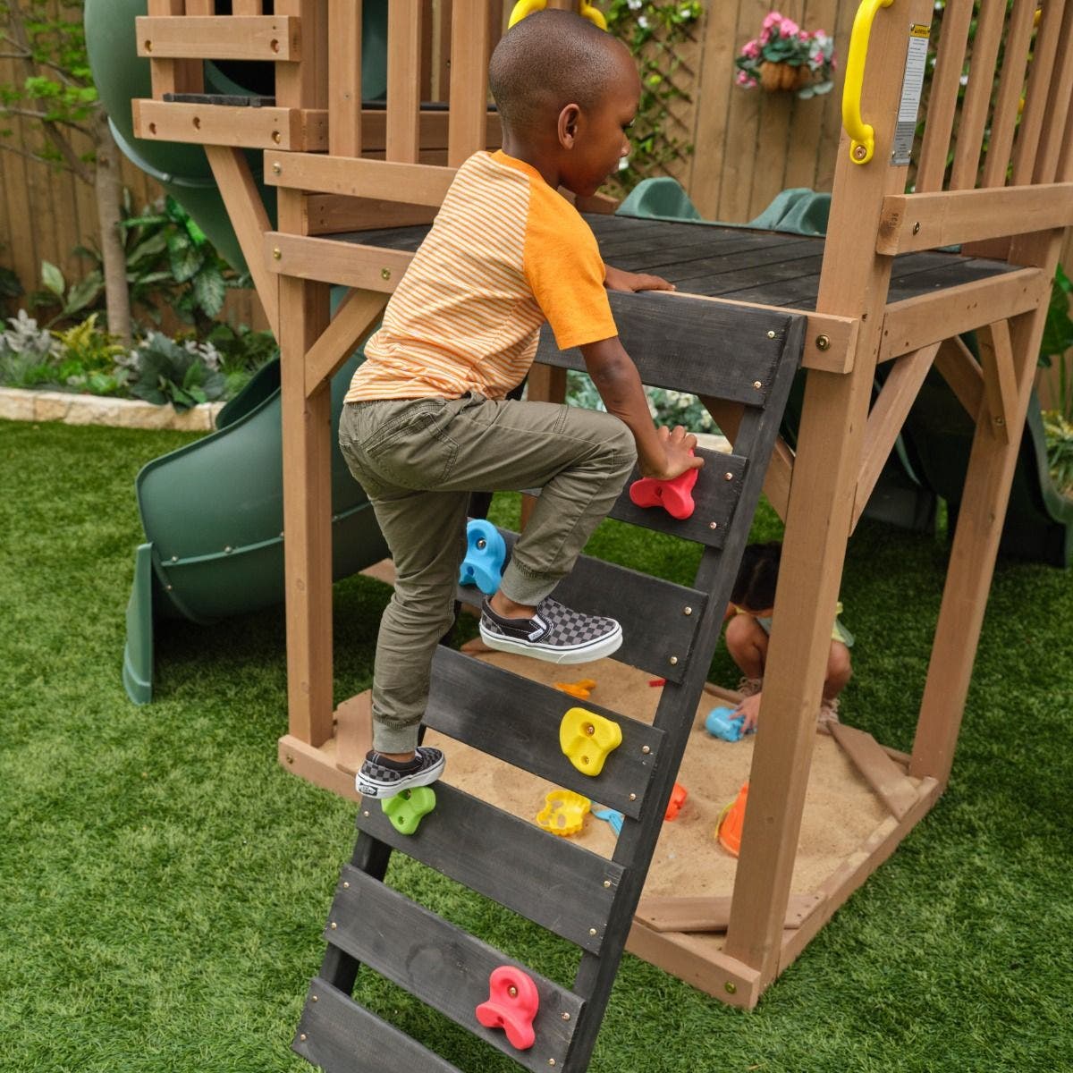 Buy Kidkraft Timberlake Playground Swing Set | Yallatoys.com