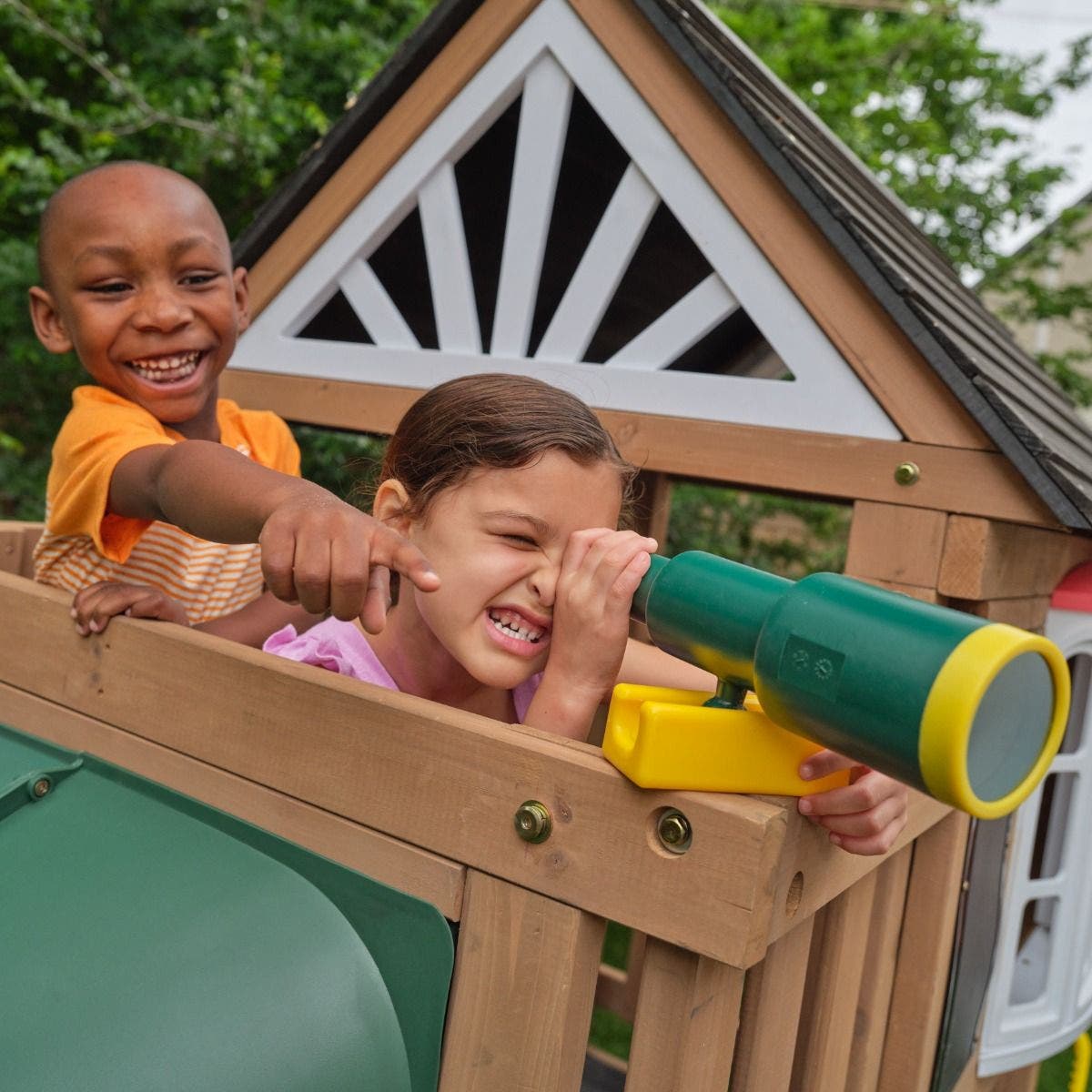 Buy Kidkraft Timberlake Playground Swing Set | Yallatoys.com