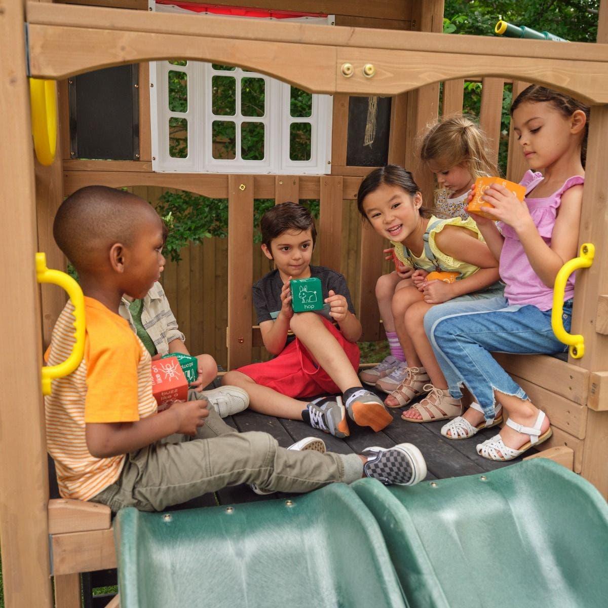 Buy Kidkraft Timberlake Playground Swing Set | Yallatoys.com
