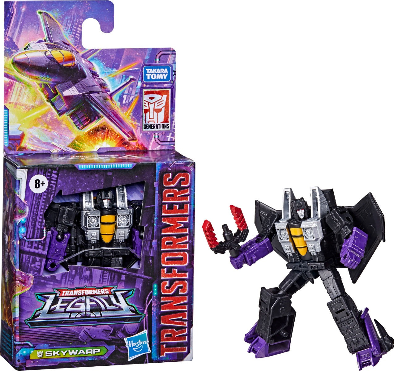 Buy Transformers Generations Legacy Core Skywarp Action Figure | Yallatoys.com