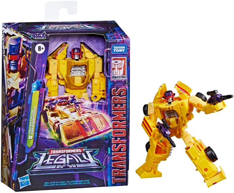 Buy Transformers Generations Legacy Deluxe Decepticon Dragstrip Action Figure | Yallatoys.com