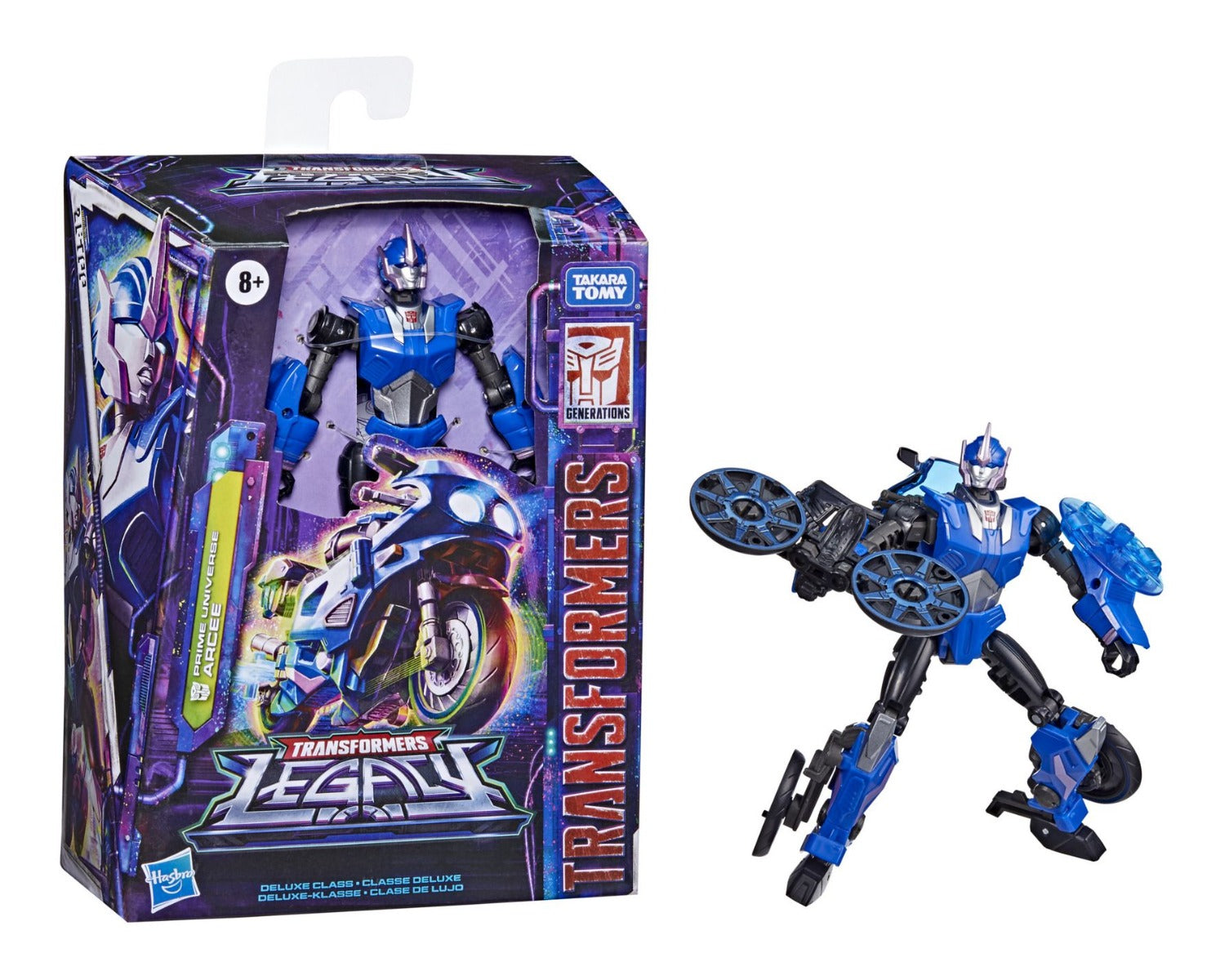 Buy Transformers Generations Legacy Deluxe Prime Universe Arcee Action Figure | Yallatoys.com