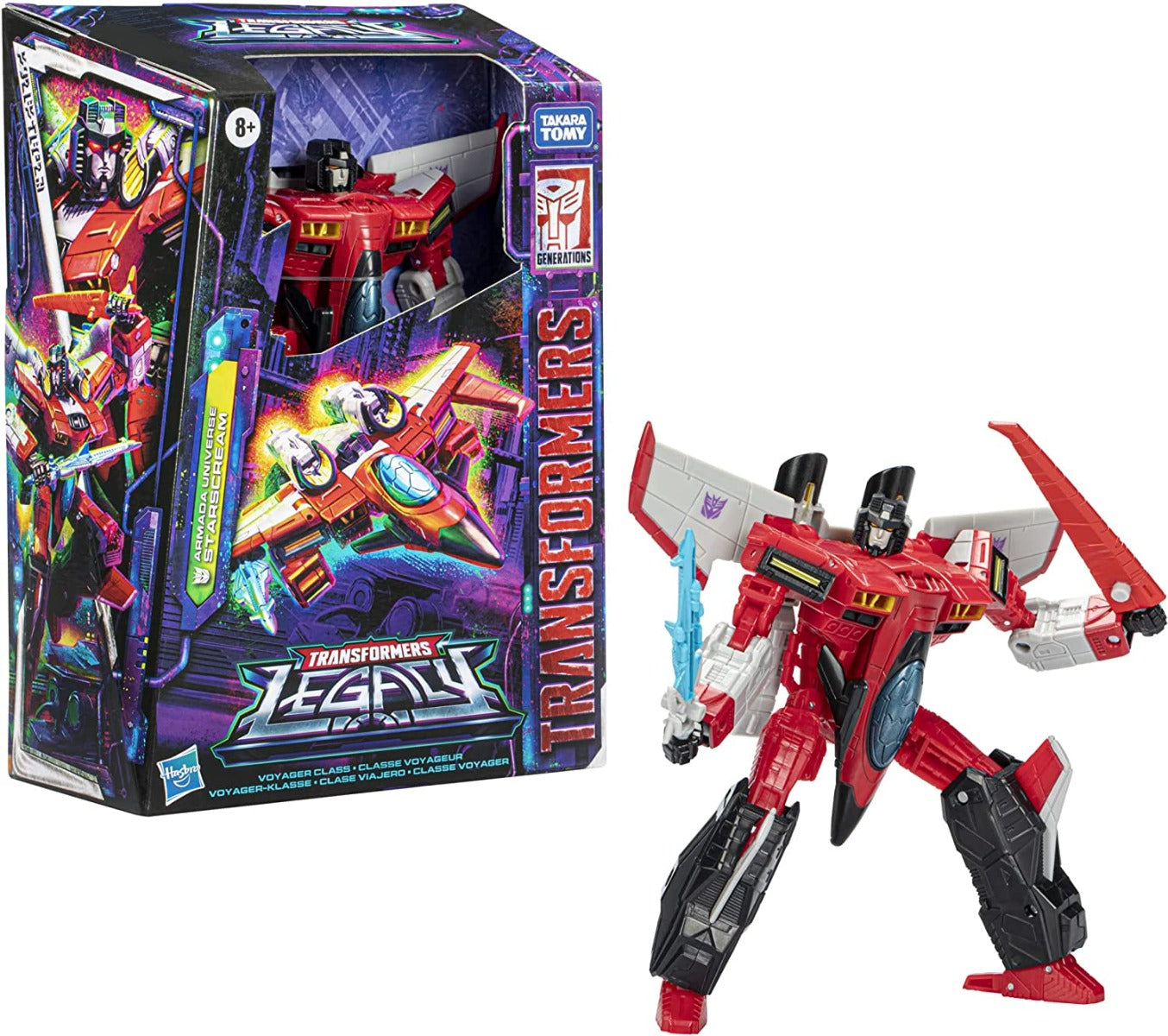 Buy Transformers Generations Legacy Voyager Armada Universe Starscream Action Figure | Yallatoys.com