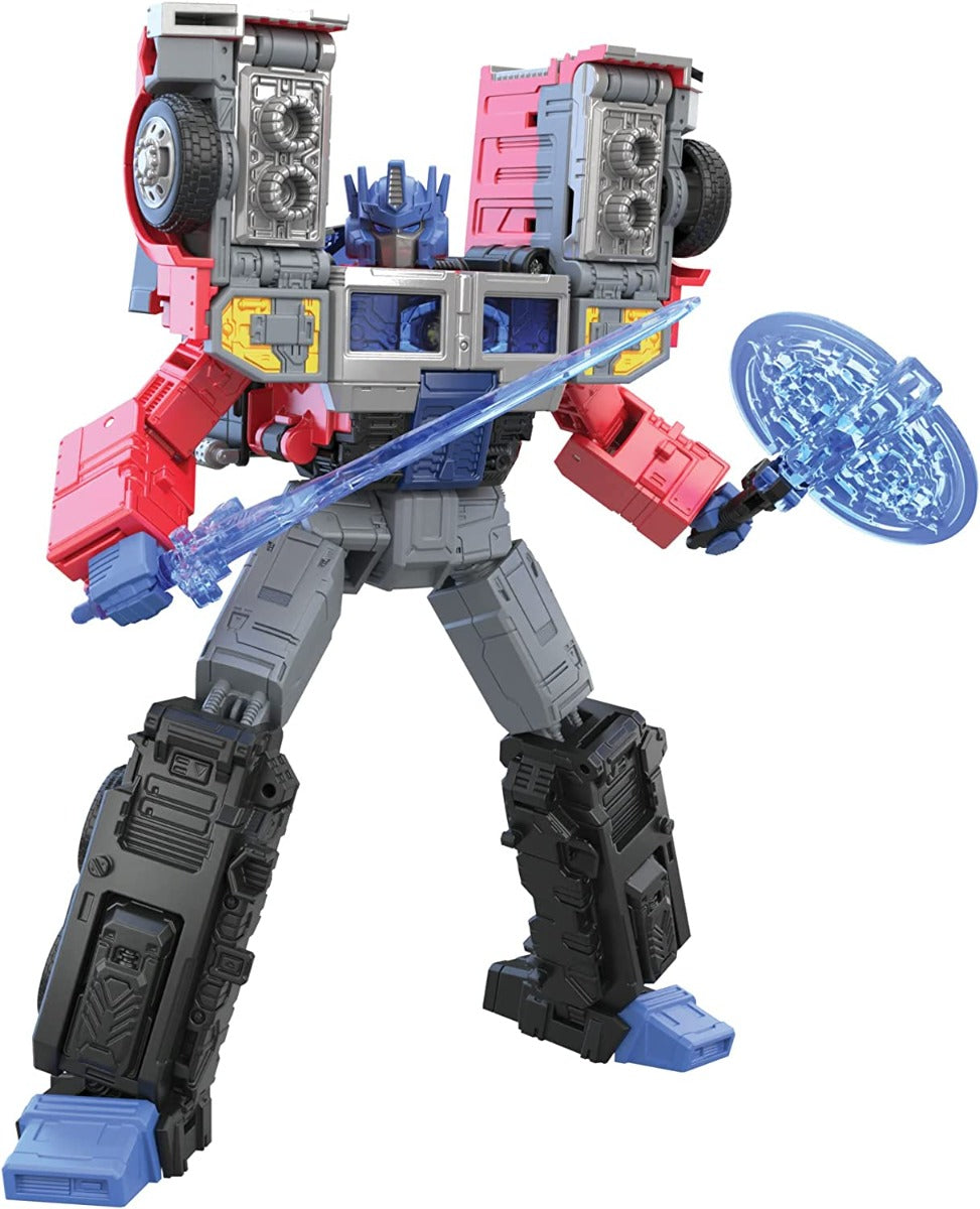 Buy Transformers Generations Legacy Series Leader G2 Universe Laser Optimus Prime Action Figure 7inch | Yallatoys.com