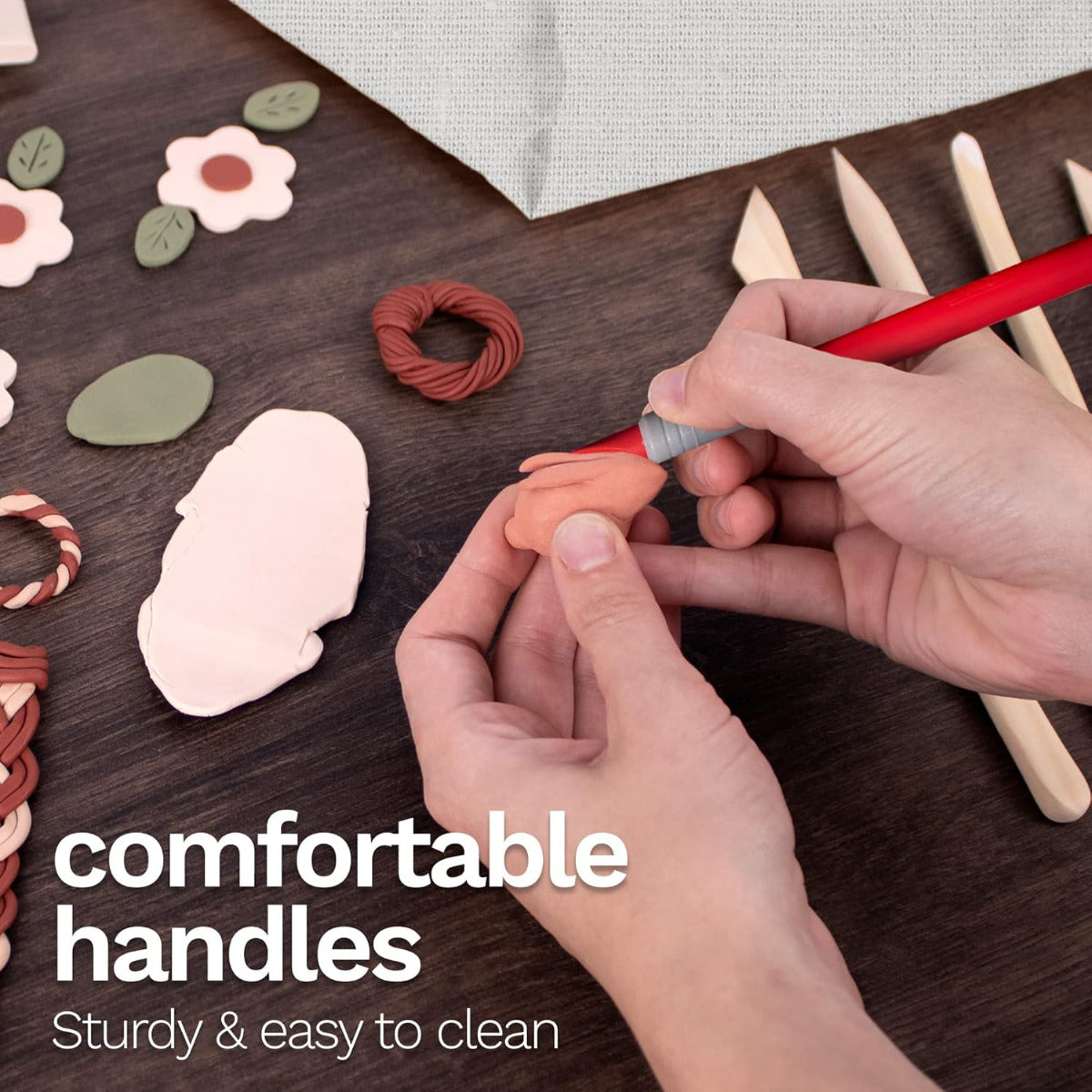 Buy Das Smart Professional Clay Tools Blister 4pcs (Sold Separately Subject To Availability) | Yallatoys.com