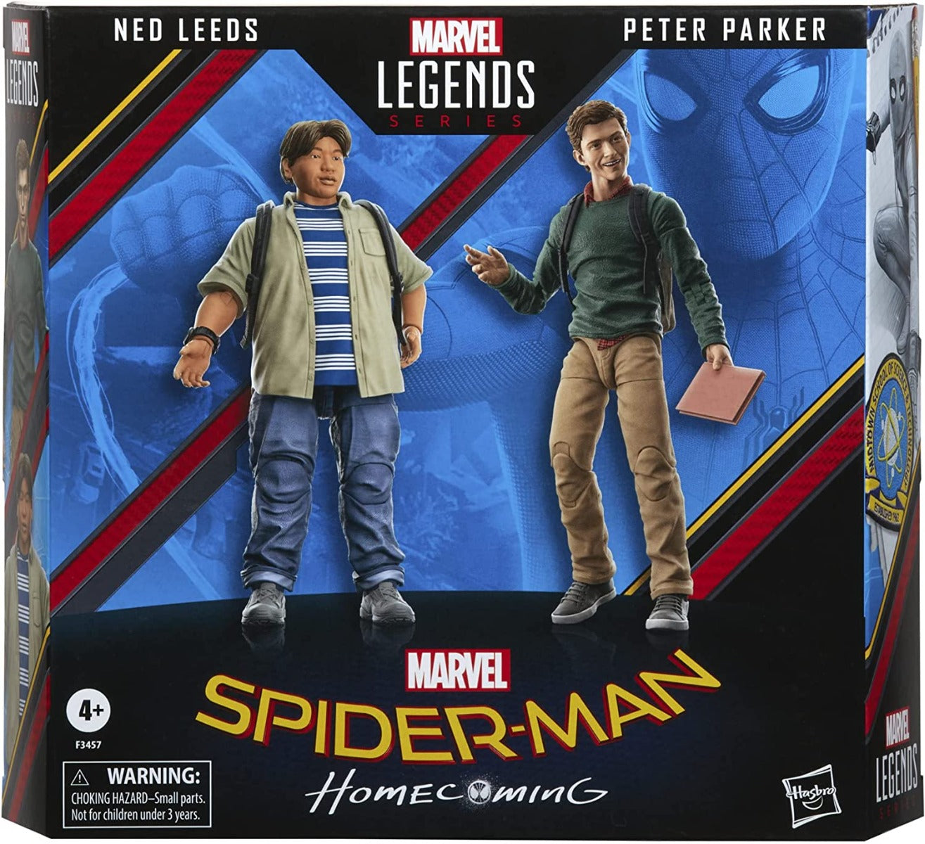 Buy Spider Man Marvel Legends Series Peter Parker and Ned Leeds 2Pack 6inch Action Figures | Yallatoys.com