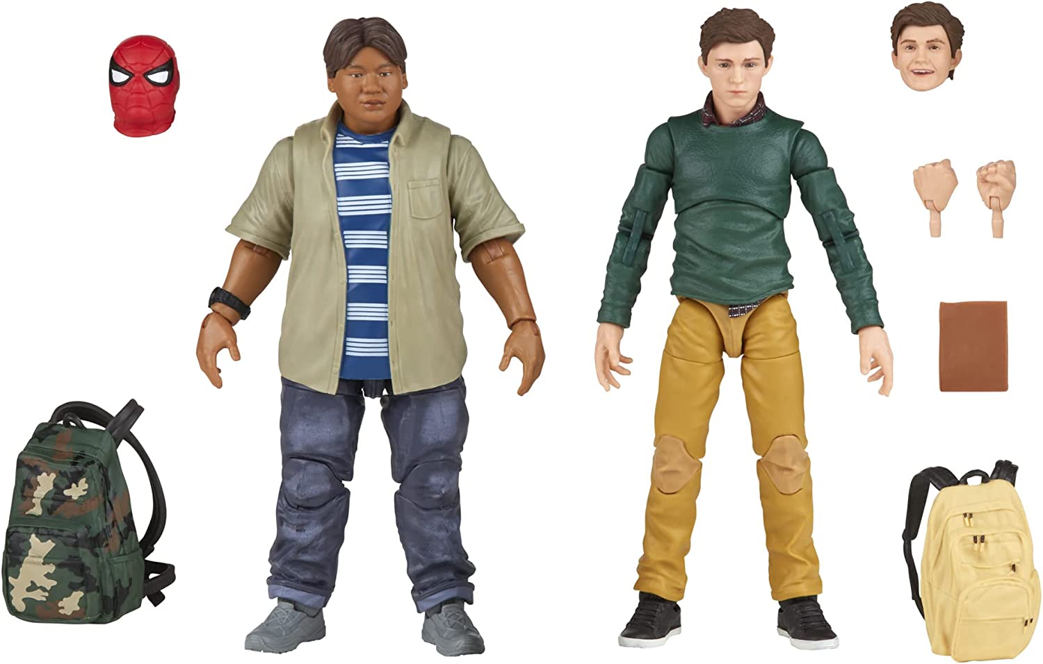 Buy Spider Man Marvel Legends Series Peter Parker and Ned Leeds 2Pack 6inch Action Figures | Yallatoys.com