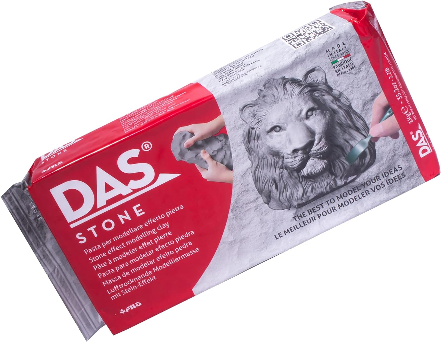Buy Das Air Dry Clay Stone Effect Package 1kg | Yallatoys.com
