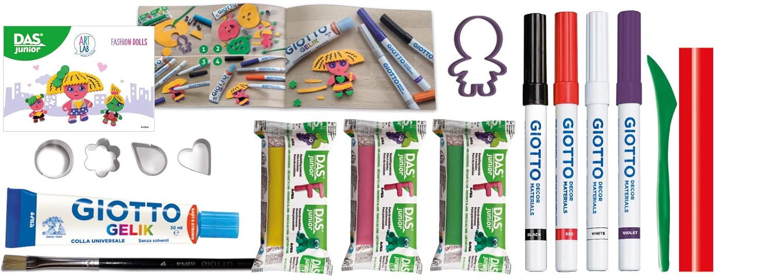 Buy Das Junior Art Clay Lab Fashion Dolls | Yallatoys.com