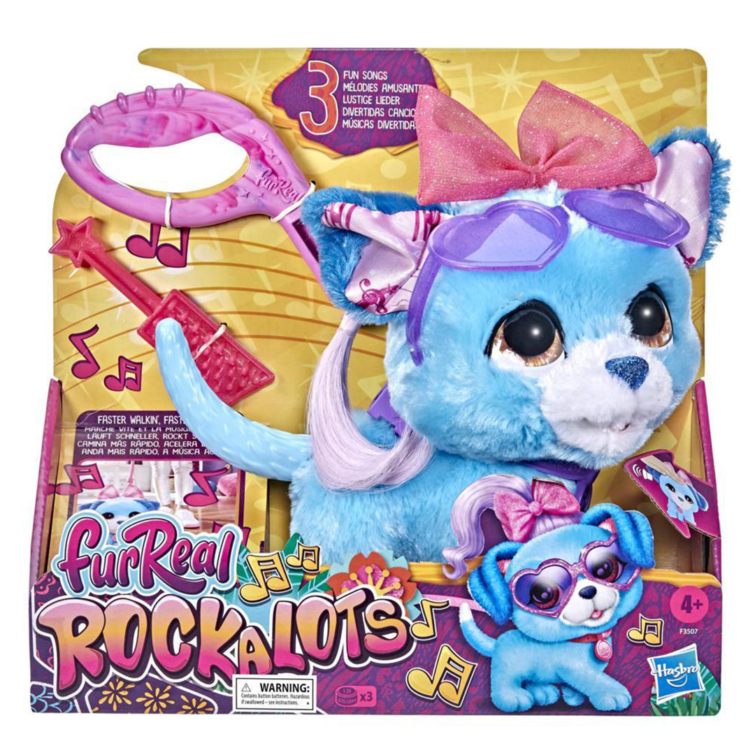 Buy FurReal Rockalots Musical Interactive Walking Puppy | Yallatoys.com