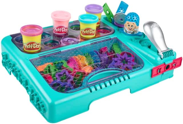 Buy Play Doh Set On The Go Imagine and Store Studio with 30 Tools and 10 Cans of Modeling Compound | Yallatoys.com