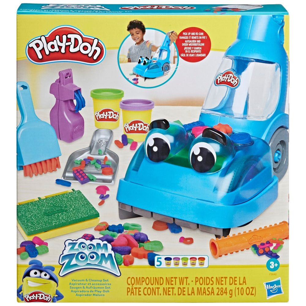 Buy Play Doh Zoom Zoom Vacuum And Cleanup Set | Yallatoys.com