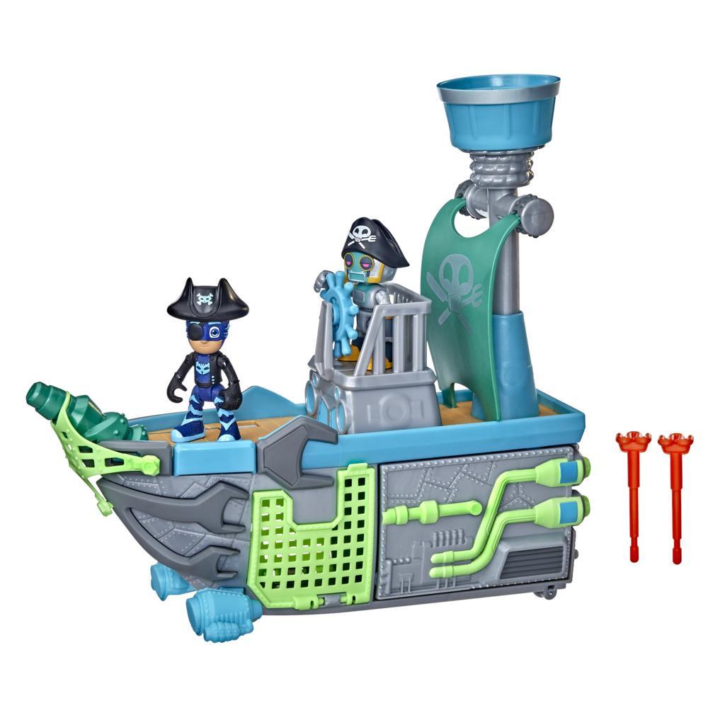 Buy PJ Masks Sky Pirate Battleship Preschool Toy Vehicle Playset | Yallatoys.com