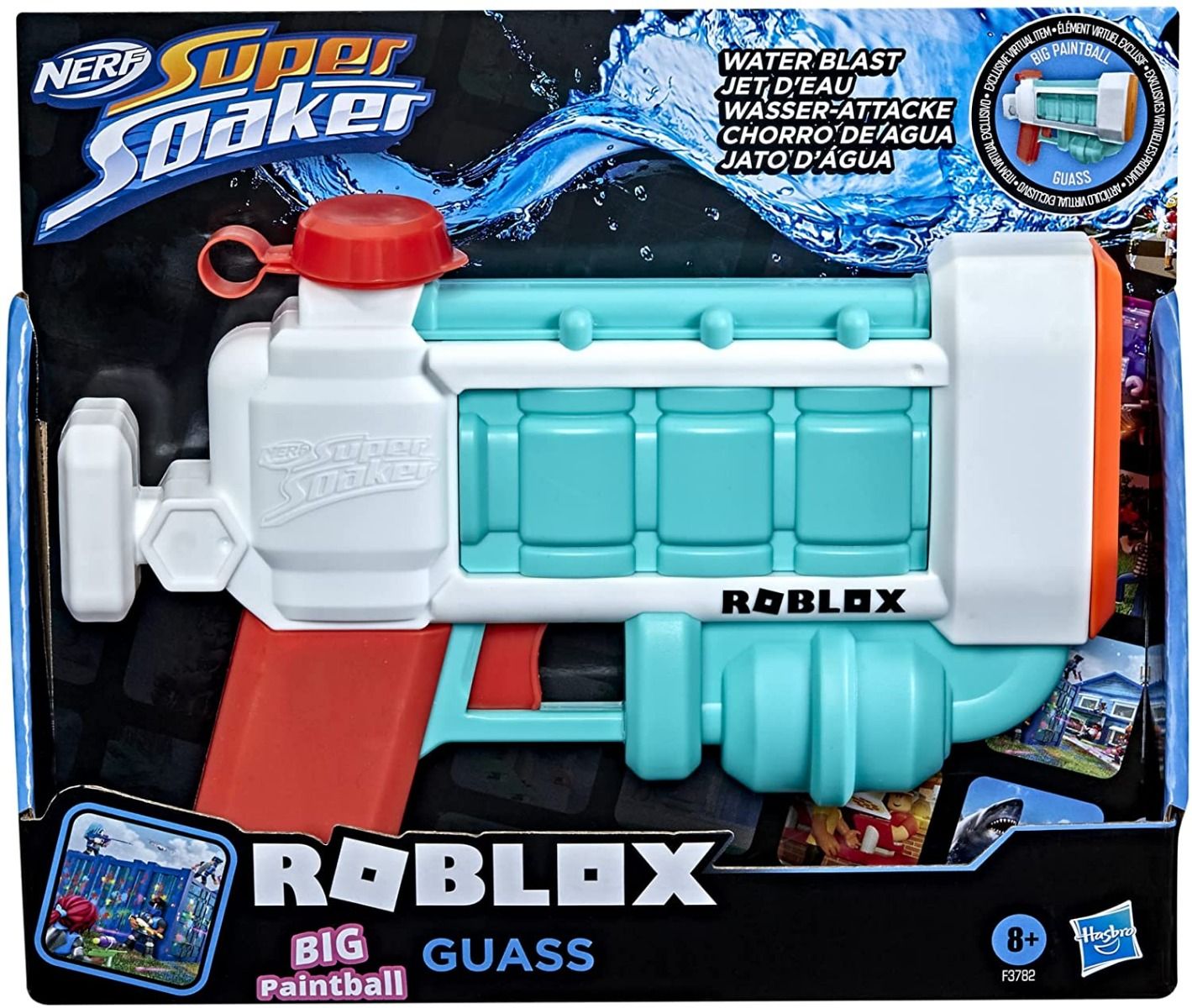Buy Nerf Super Soaker Roblox Big Paintball | Yallatoys.com