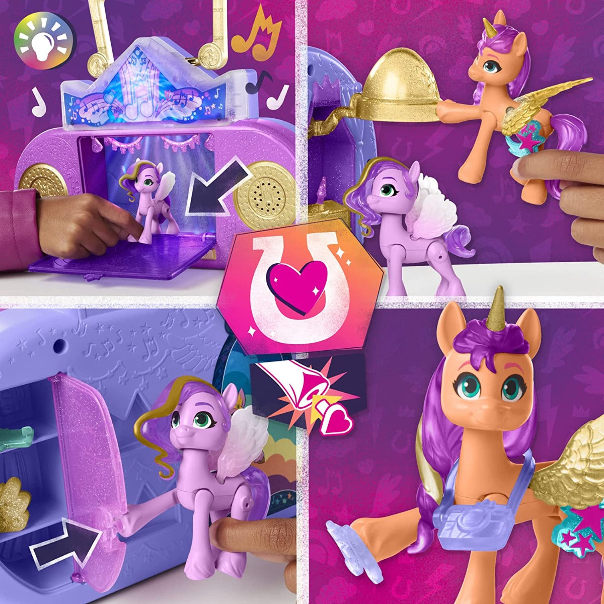 Buy My Little Pony Make Your Mark Musical Mane Melody 3 Hoof to Heart Figures | Yallatoys.com