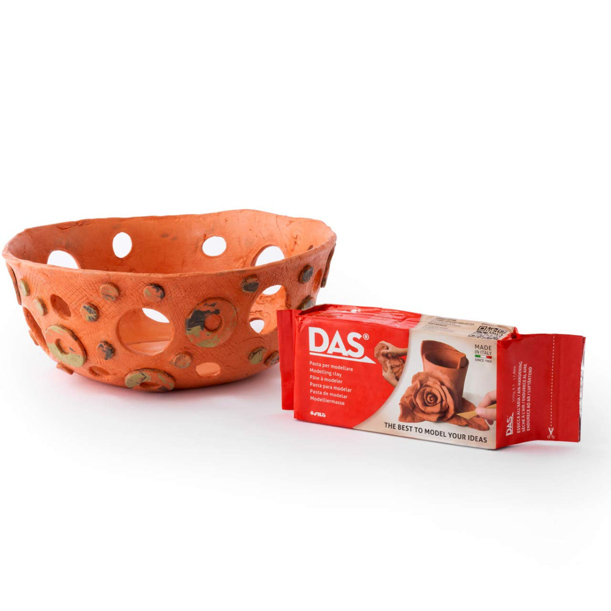 Buy Das Air Drying Modelling Clay Brown 500gm | Yallatoys.com