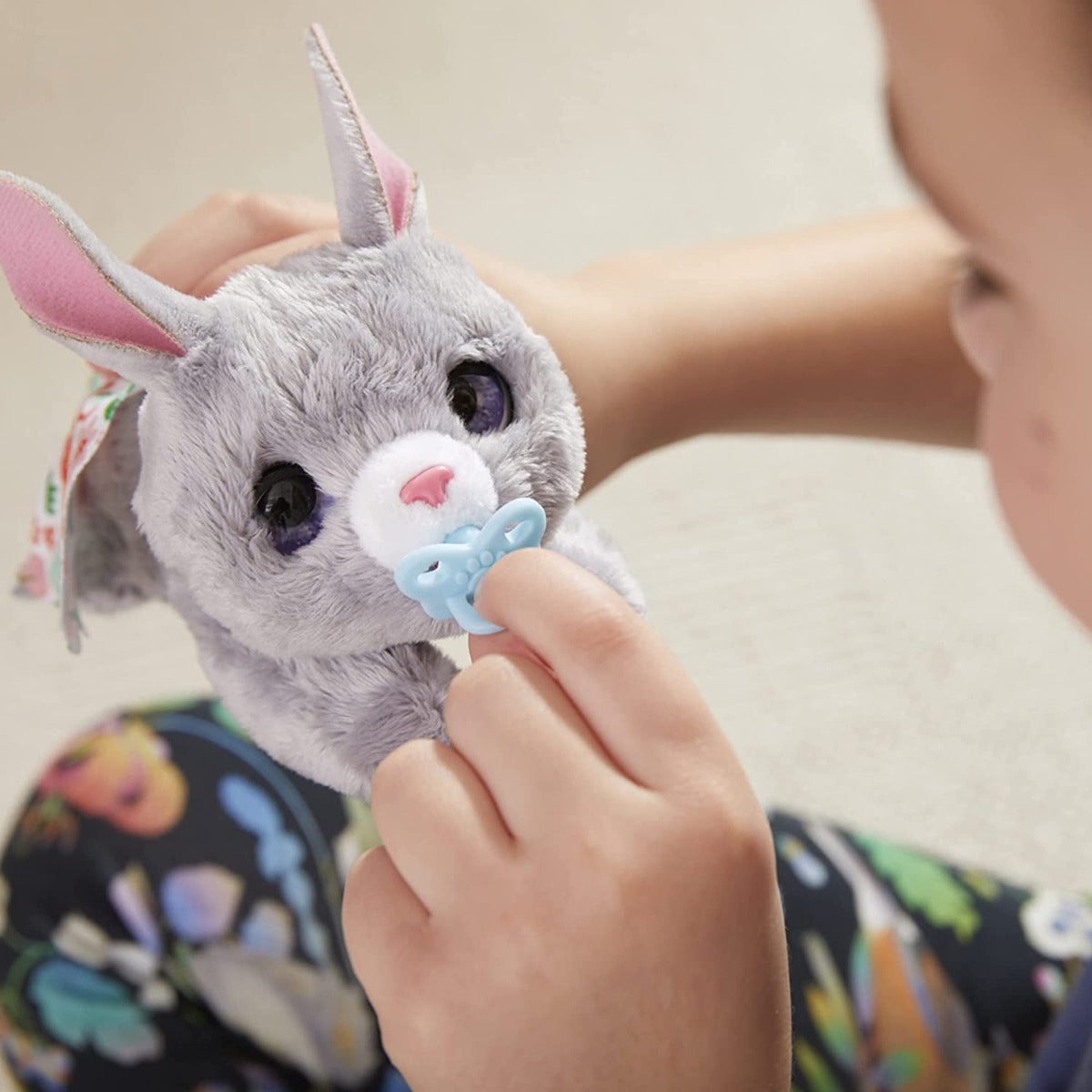 Buy FurReal Newborns Bunny Interactive Animatronic Plush Toy | Yallatoys.com