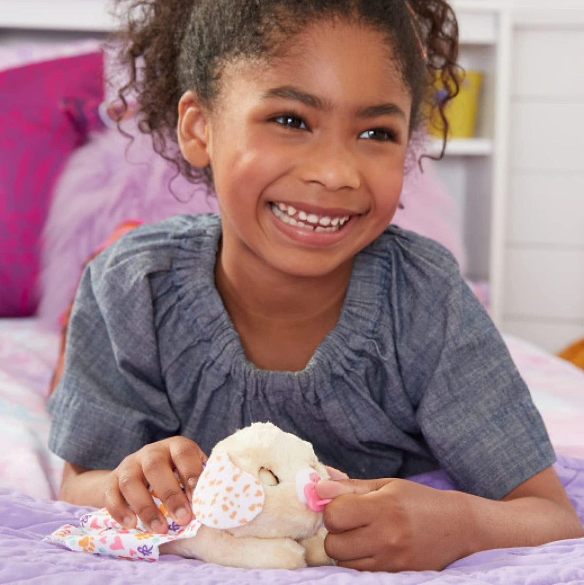 Buy FurReal Newborns Puppy Interactive Animatronic Plush Toy | Yallatoys.com