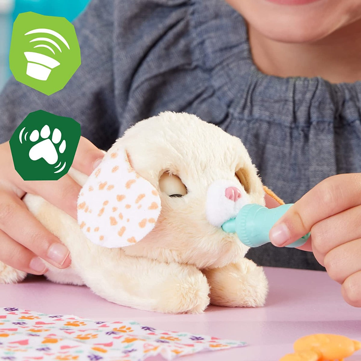 Buy FurReal Newborns Puppy Interactive Animatronic Plush Toy | Yallatoys.com